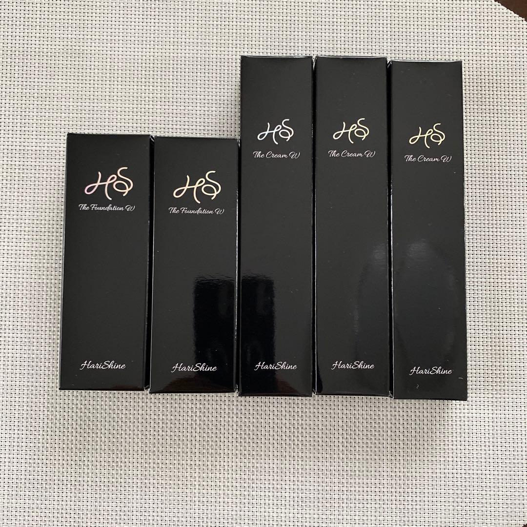 ハリシャイン薬用クリーム、美白リキッドファンデーション