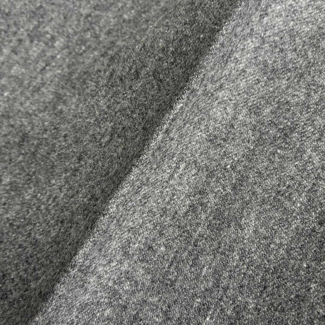 ★定価2.5万円ビームススーパー120sウールフランネルインプリーツワイドパンツ