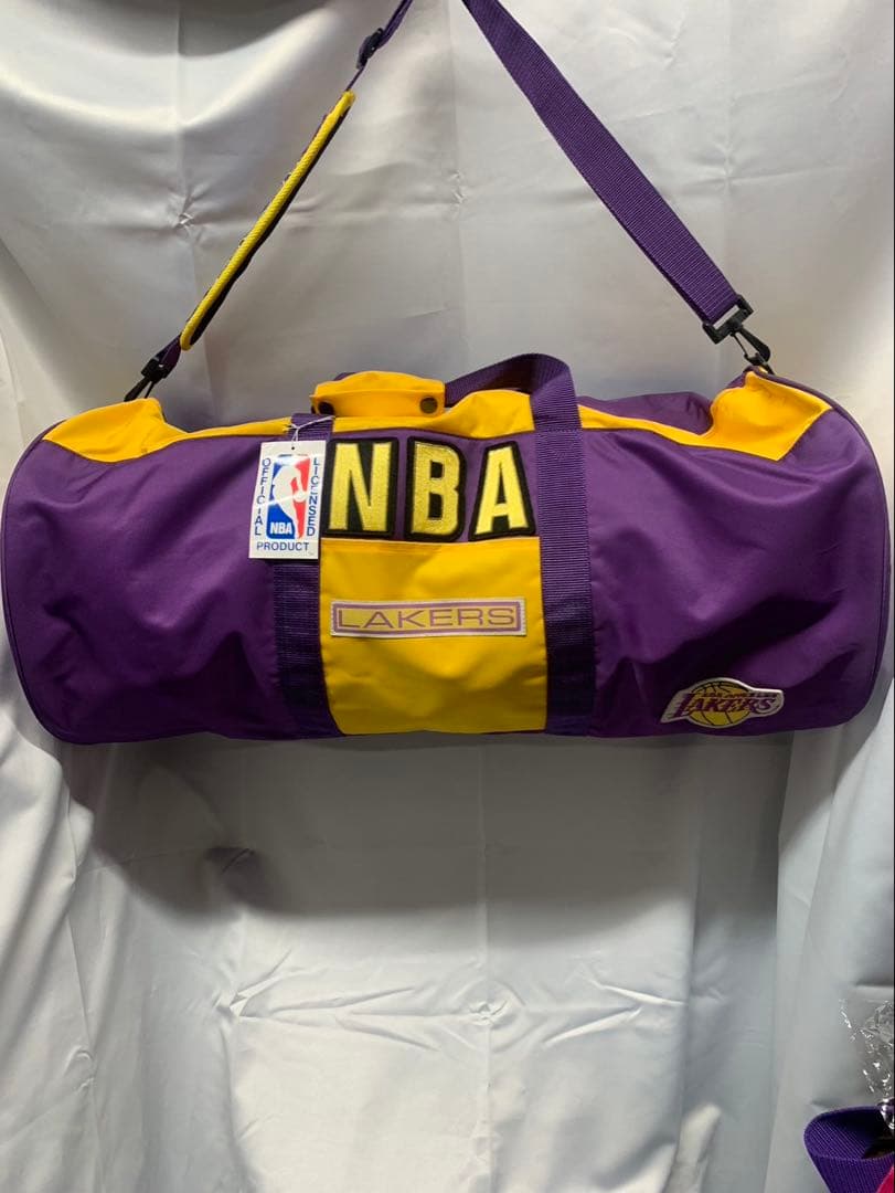 【新品未使用品】NBA Lakers ボストンバッグ
