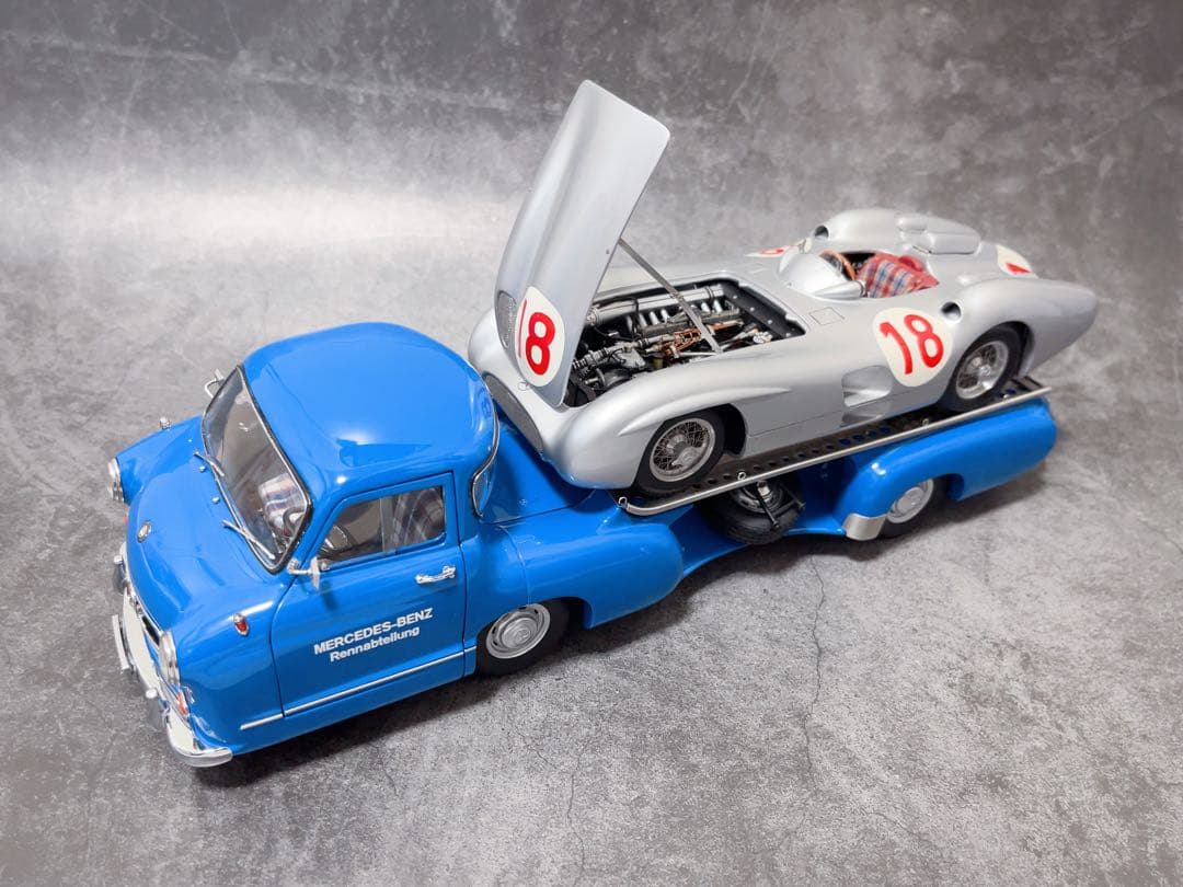 CMC 1/18 メルセデス・ベンツ　W196 優勝車#18 ミニカー