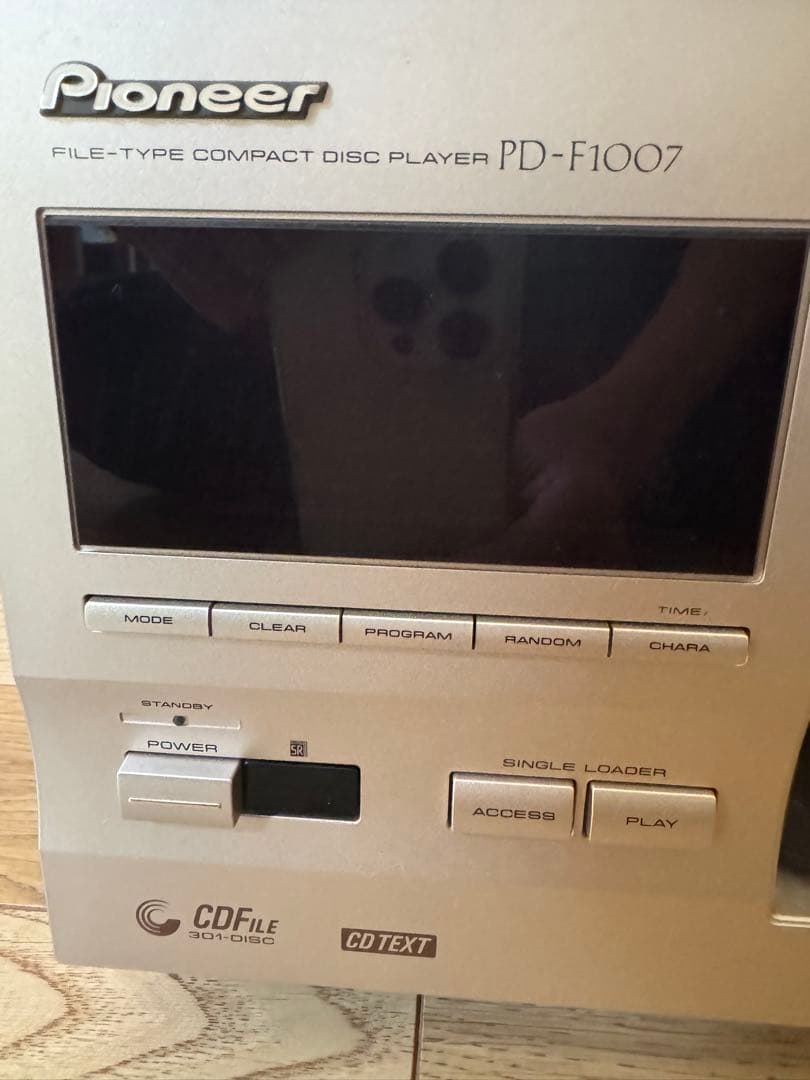 Pioneer パイオニア CDファイルプレーヤー PD-F1007