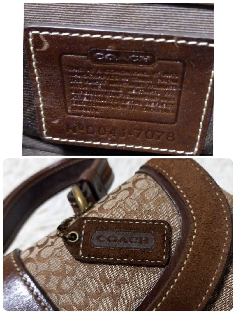 ●良品●　COACH　Y2K　SOHO　7078　コーチ　ソーホー　ハンドバッグ