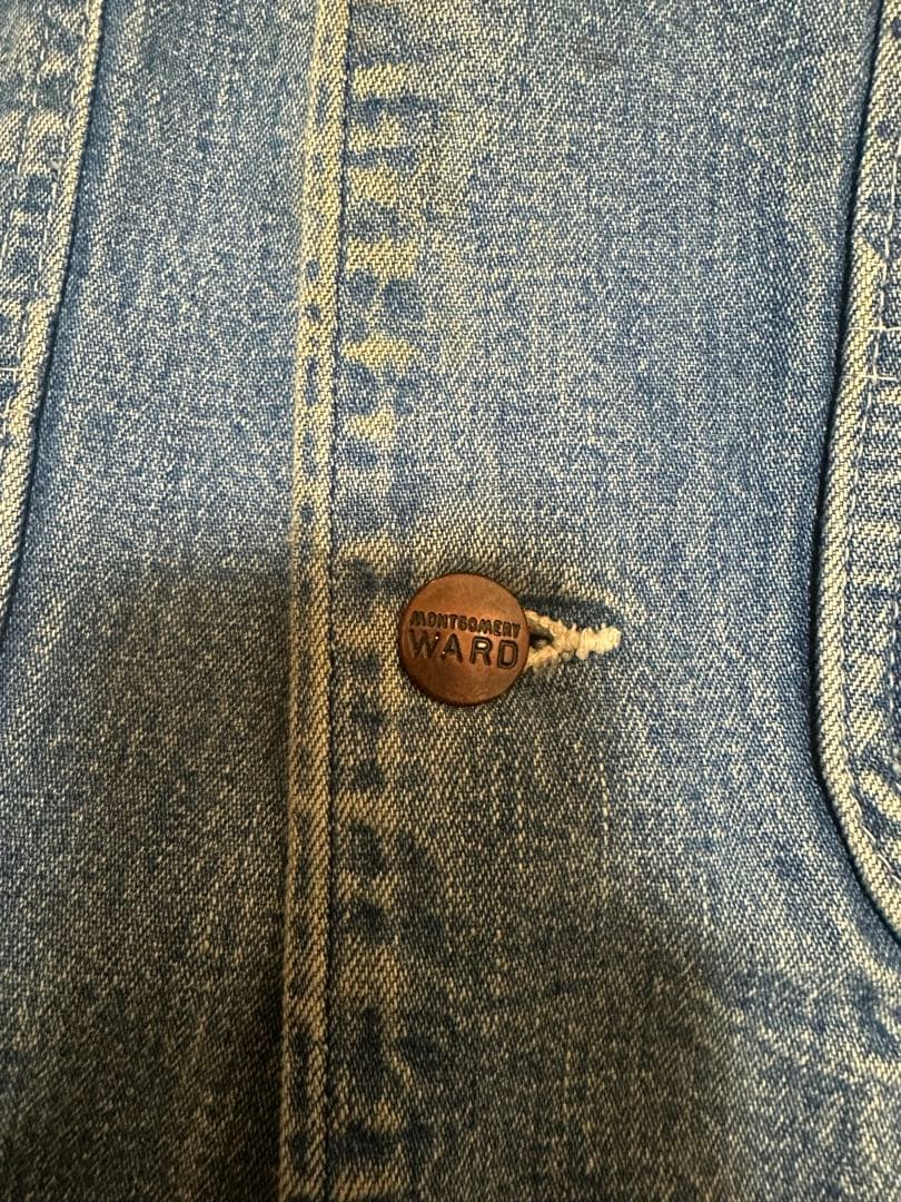 60’s MONTGOMERY WARD デニムカバーオール ヴィンテージ