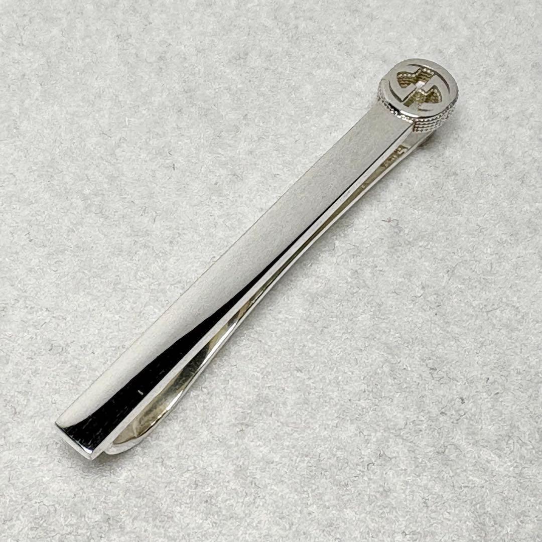 GUCCI★ネクタイピン インターロッキング シルバー925 卒業式 パーティー