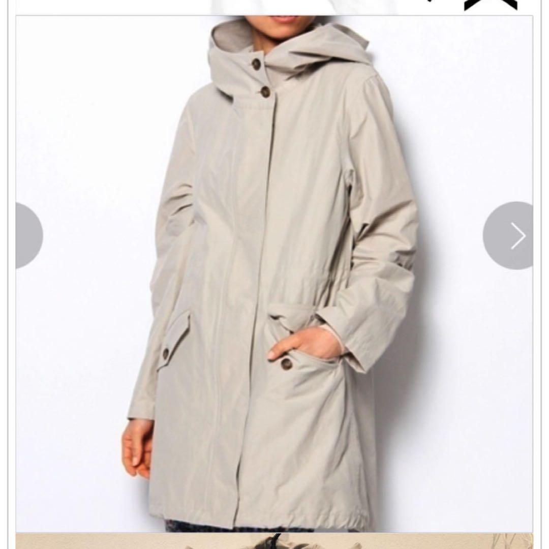 【23区/EMMETEX】ライトタッサーフーデッドコート40ライナー付