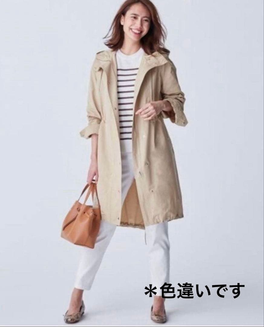 【23区/EMMETEX】ライトタッサーフーデッドコート40ライナー付