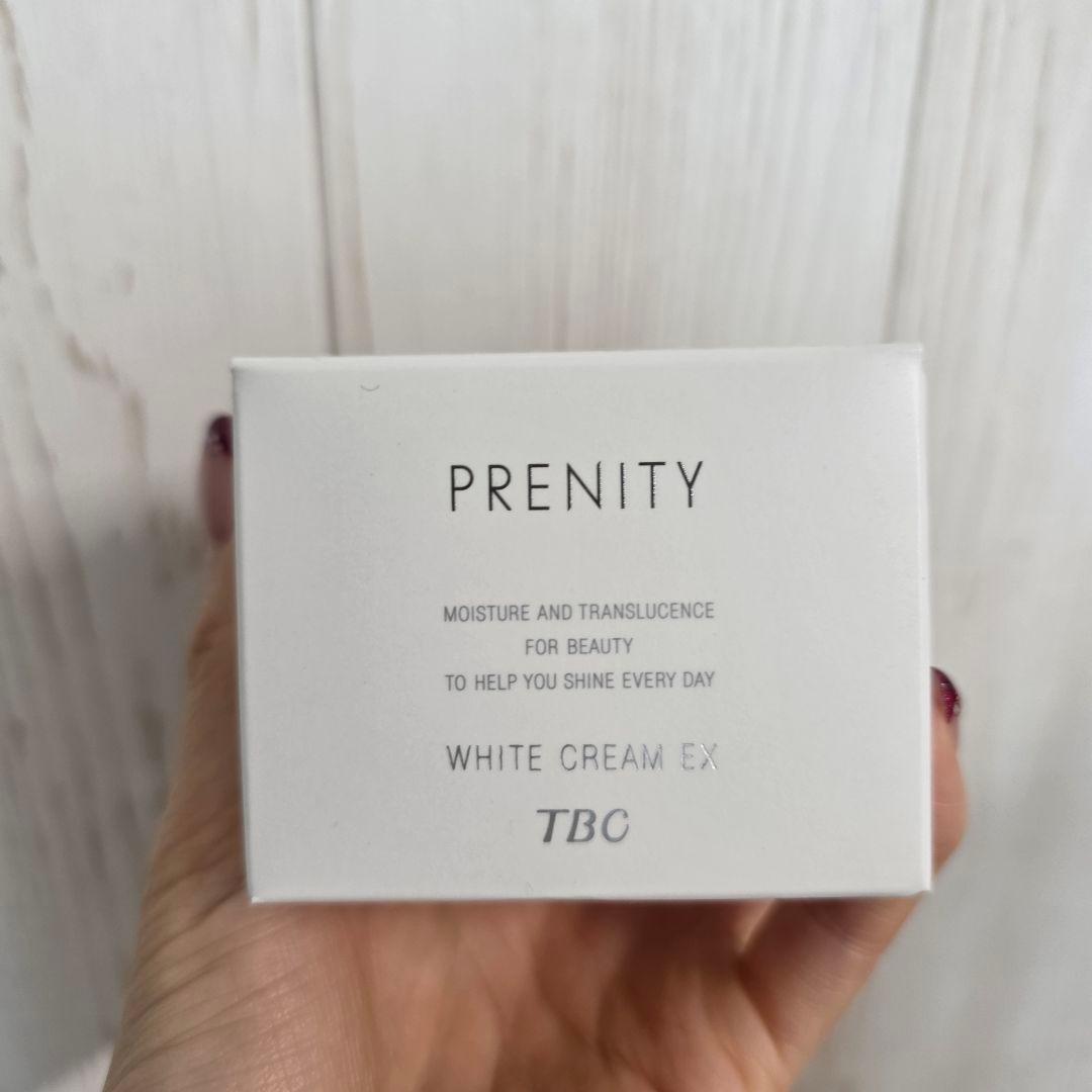 新品 未開封 TBC PRENITY ホワイトクリームEX 60g プレニティ