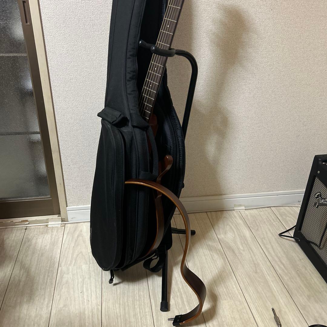 ヤマハ サイレントギター 極上品 単三電池でOK 付属品完備 SLG200S！