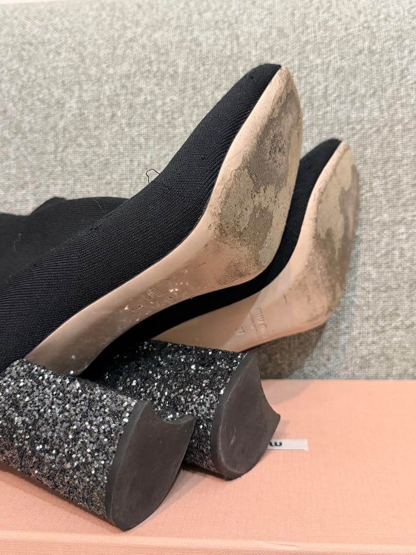 ymiumiuブーツ二点セット