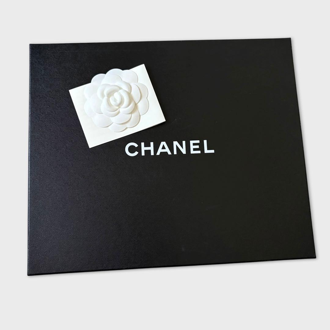 シャネル ココマーク フラットサンダル エナメル 23.5 箱付き