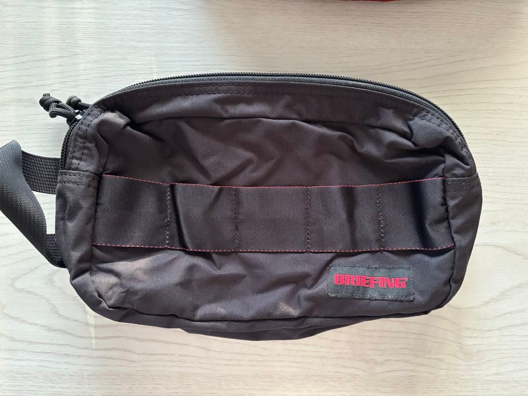 BRIEFING 黒ポーチ ゴルフバッグ