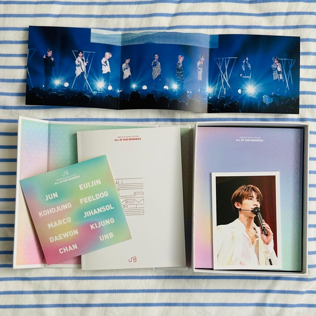 サイン入　UNB トレカ フォトカ ポスカ ステッカー CD & DVDセット