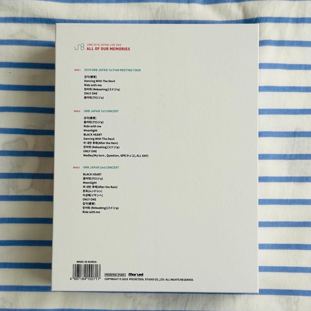 サイン入　UNB トレカ フォトカ ポスカ ステッカー CD & DVDセット