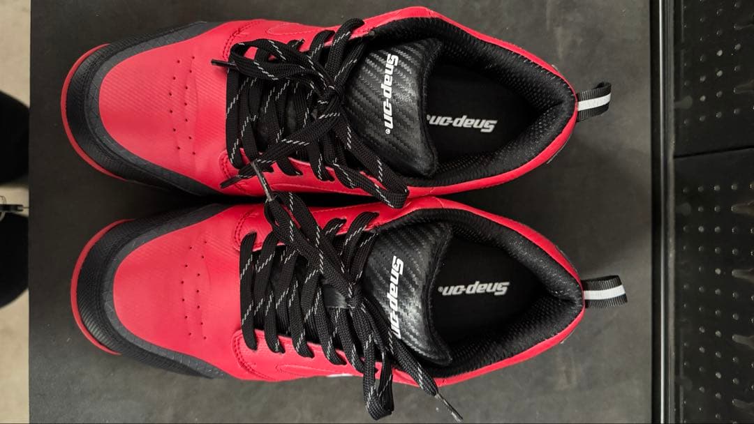 スナップオン Snap-on 安全靴 レッド ローカット　29cm