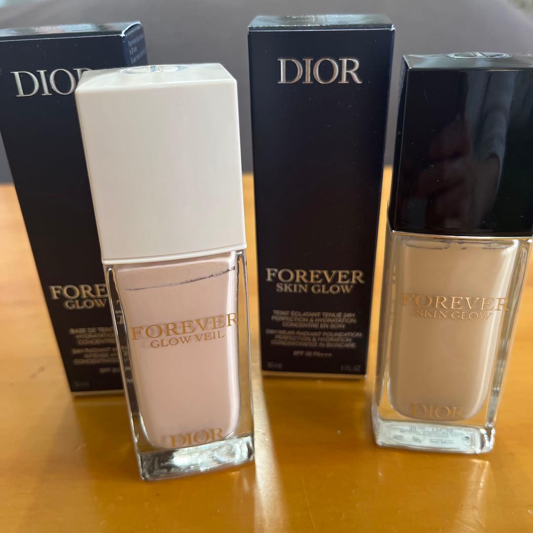 ディオールスキン フォーエヴァー グロウ ヴェールとフォーエヴァーフルイドグロウ