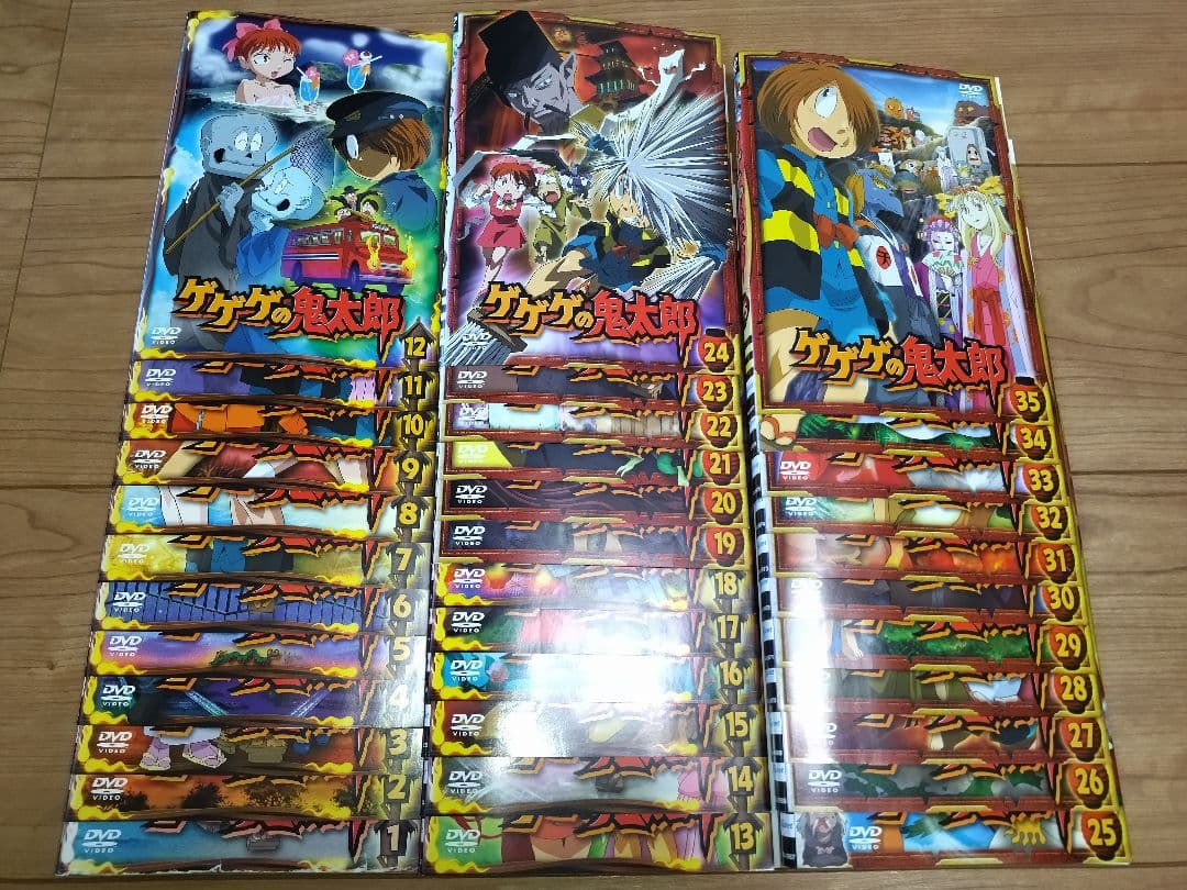 ゲゲゲの鬼太郎 第5シリーズ レンタルDVD アニメ 全巻セット