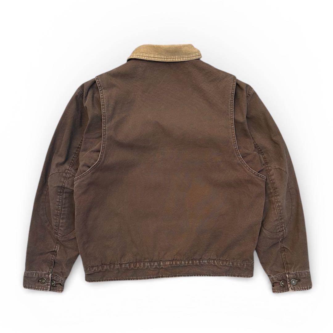 90s ティンバーランド ダックジャケット 裏地ボア ブラウン フェード M
