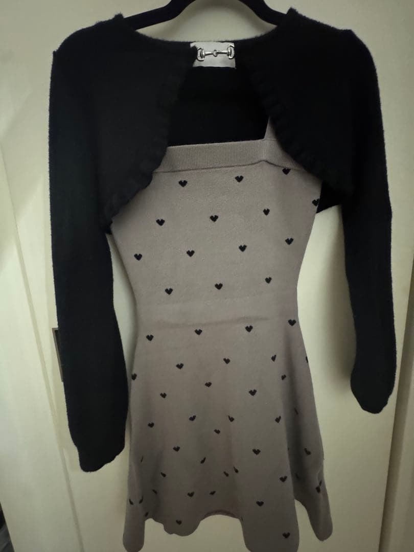 Luv シャギーアンサンブルワンピース