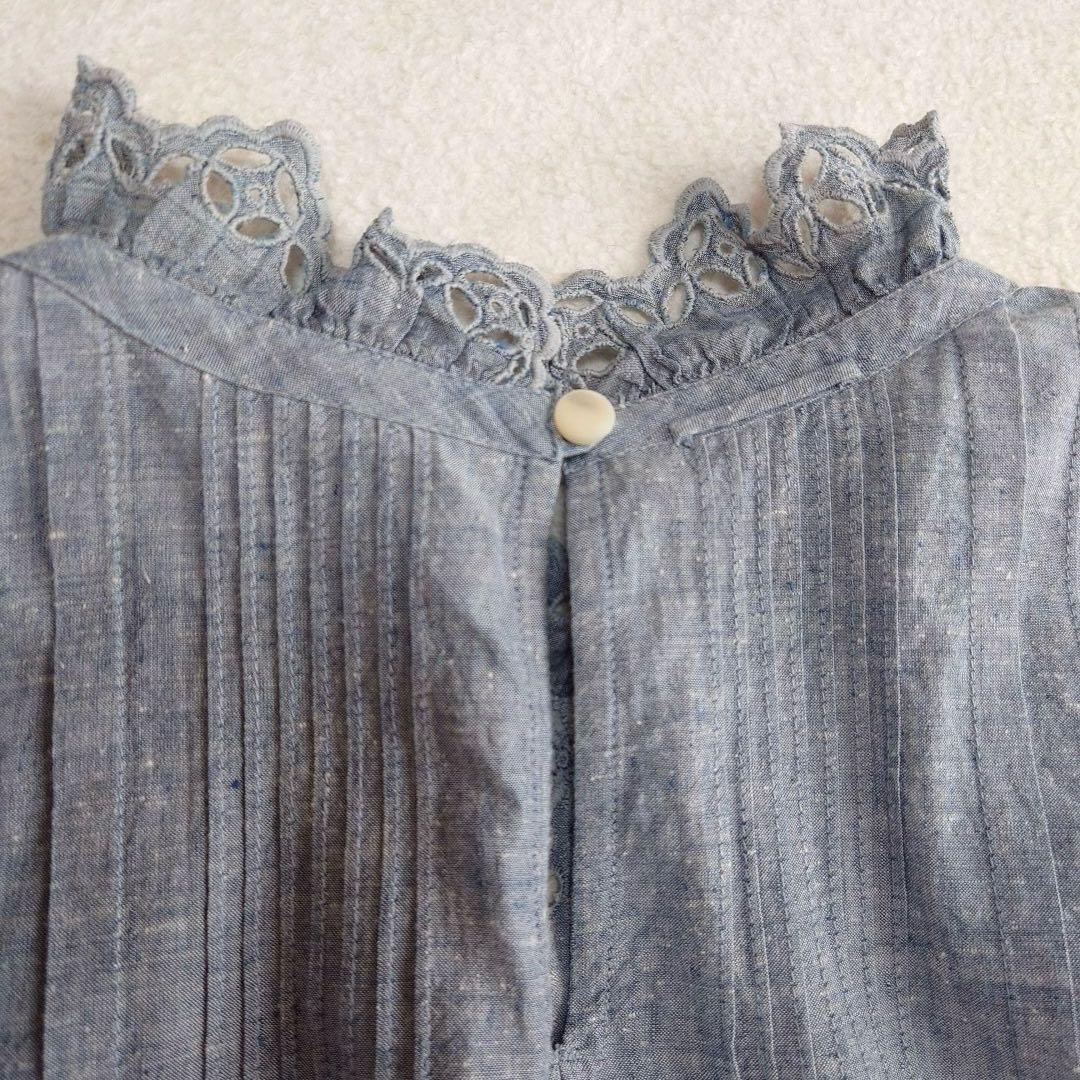 45R 藍インドカディdeTシャツ　45rpm