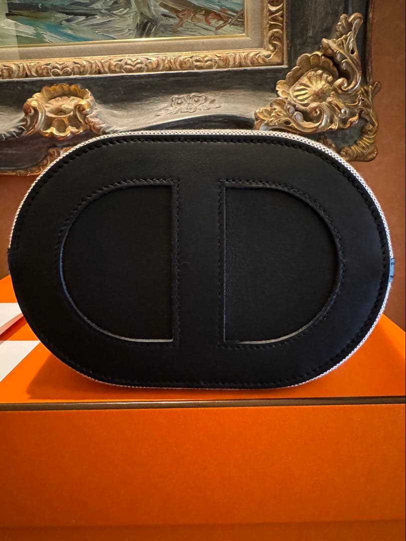 HERMES インザループ 18 黒 ブラック キャンバス