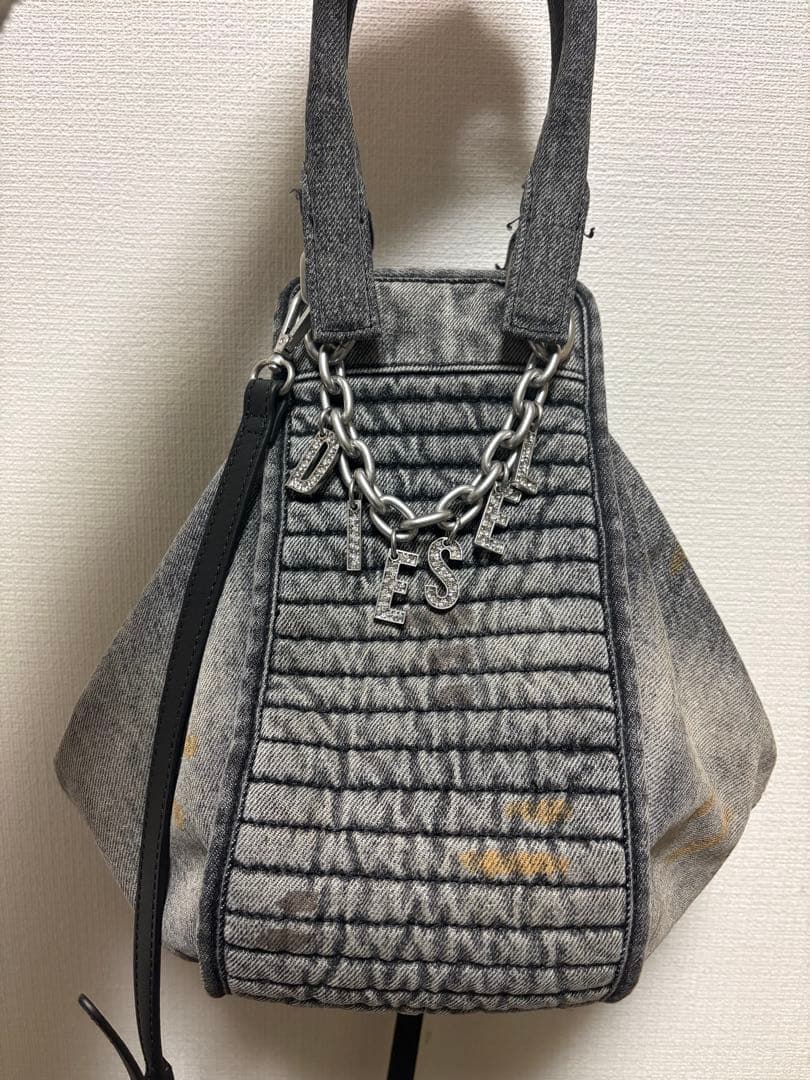 犬*ラ様 diesel デニムショルダーバッグ