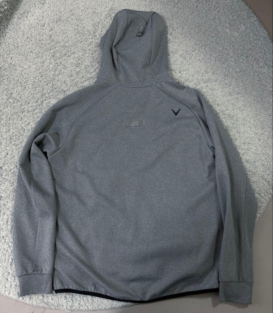 キャロウェイcallawayジップアップ　ダンボールgolfパーカー