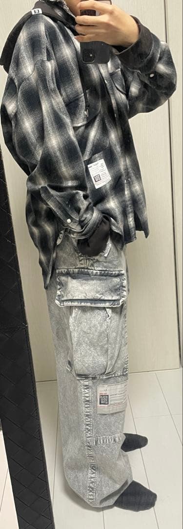 メゾンミハラヤスヒロ 24AW コットンミリタリーパンツ