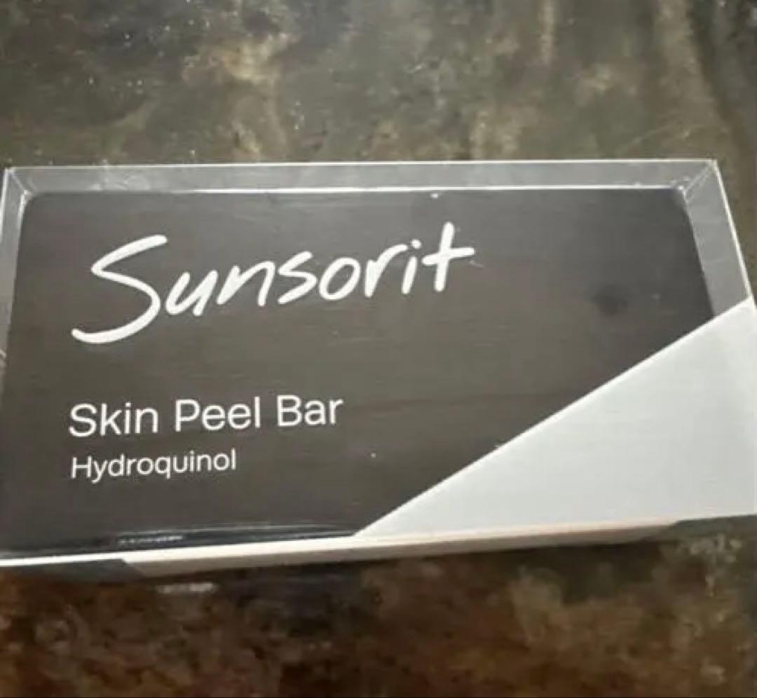 サンソリット　スキンピールバー　黒　ハイドロキノール　正規品