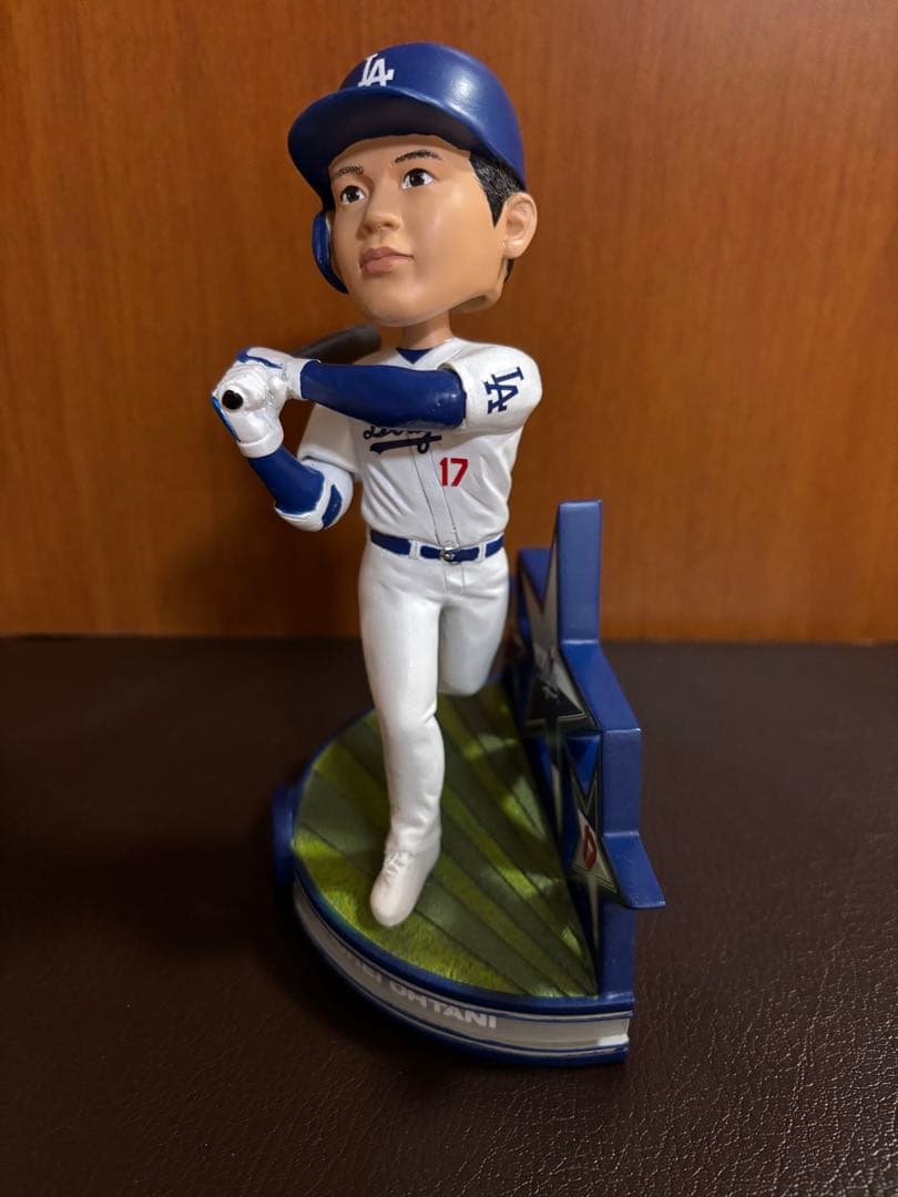 連覇大谷翔平 BOBBLE HEAD ボブルヘッド 17 エンゼルス ドジャース