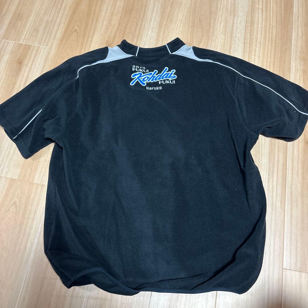 福井工大福井高校男子バレー部　ウォームアップ着2013年度