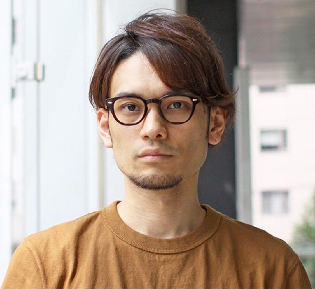 【EYEVAN】伊達メガネ 47サイズ Webb TORT