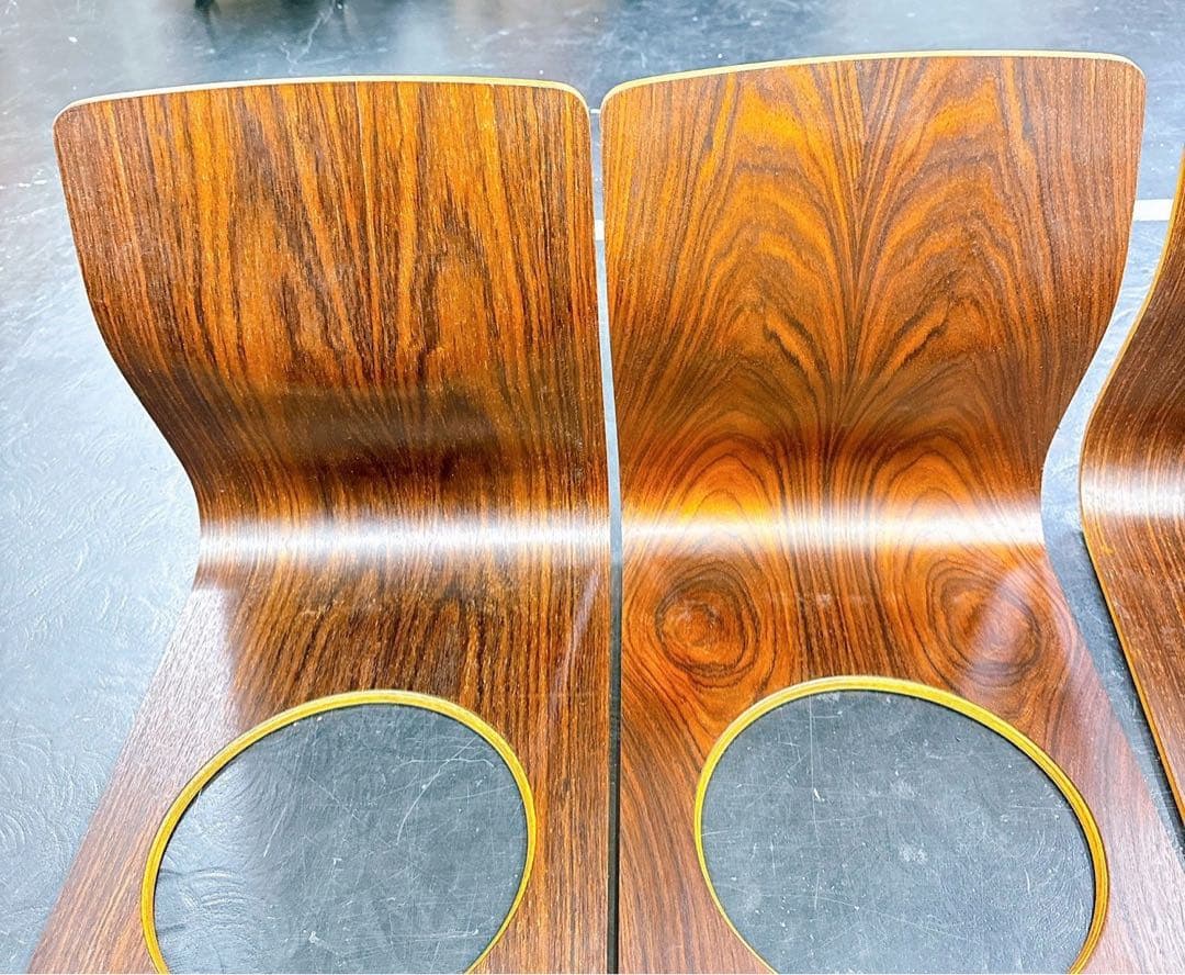 12SAM21 Tendo 天童木工 座椅子 4点 家具 現状品