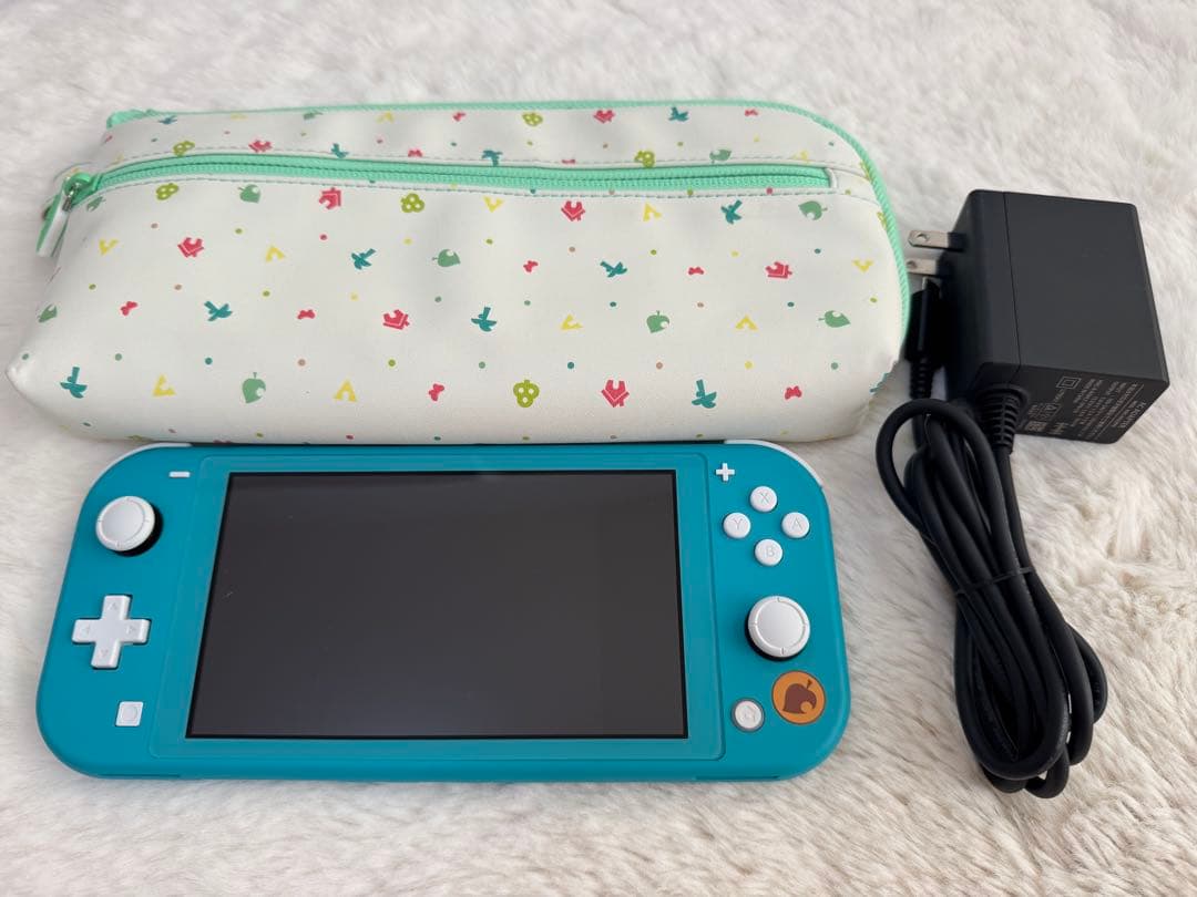 Nintendo Switch Lite ターコイズ 本体 充電器 ケースつき