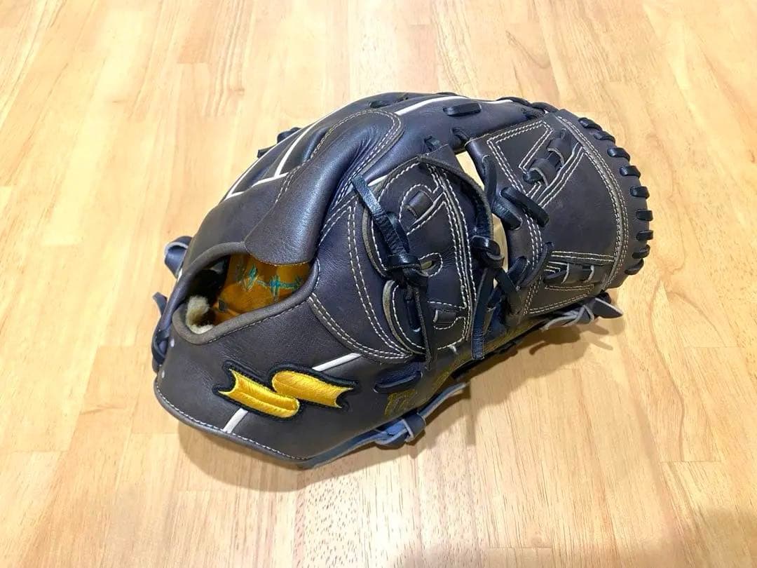 SSK プロエッジ 軟式 投手用 グローブ (ネイビー)