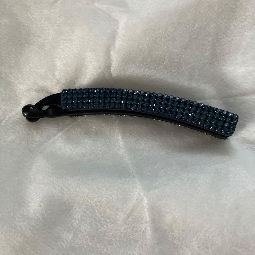 コンプレックスビズ　バナナクリップ　ネイビー　　大サイズ