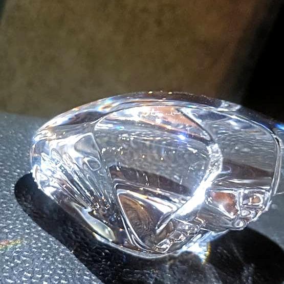 スチューベングラス【Steuben Galss】幸運の三羽セット