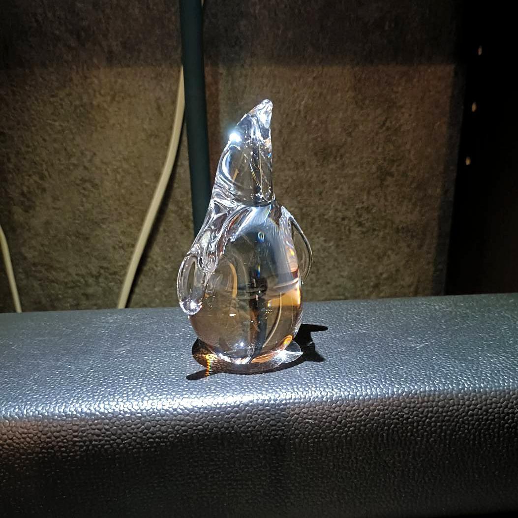 スチューベングラス【Steuben Galss】幸運の三羽セット