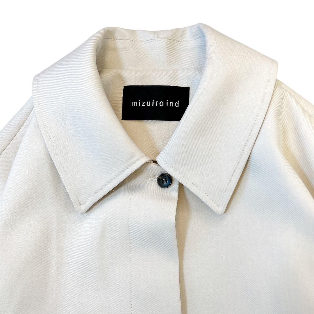 極美品 ミズイロインド ブルゾン ハリントンジャケット オーバーサイズ