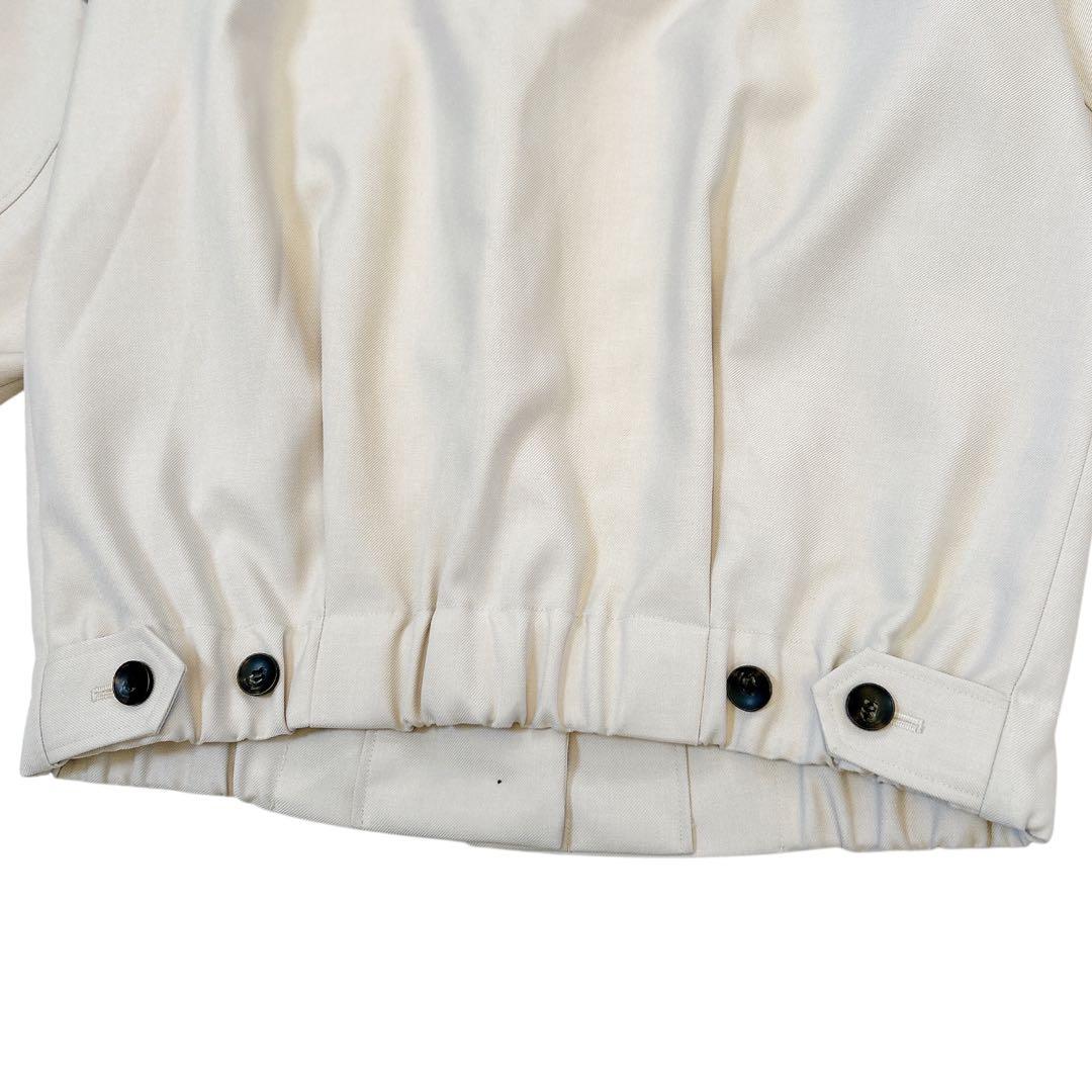 極美品 ミズイロインド ブルゾン ハリントンジャケット オーバーサイズ