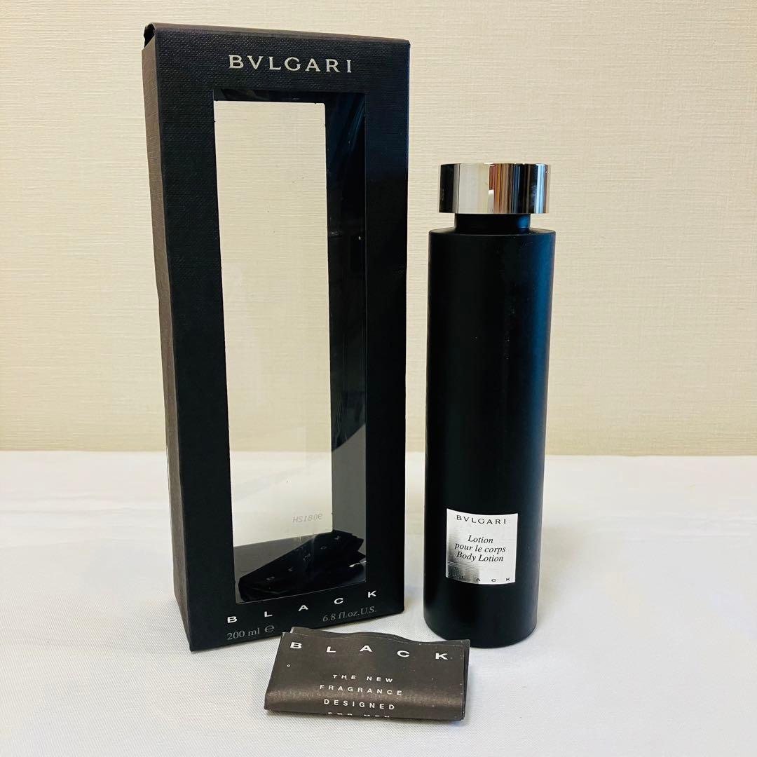 希少　新品　BVLGARI ブルガリ　ブラック　ボディミルク　200ml ②