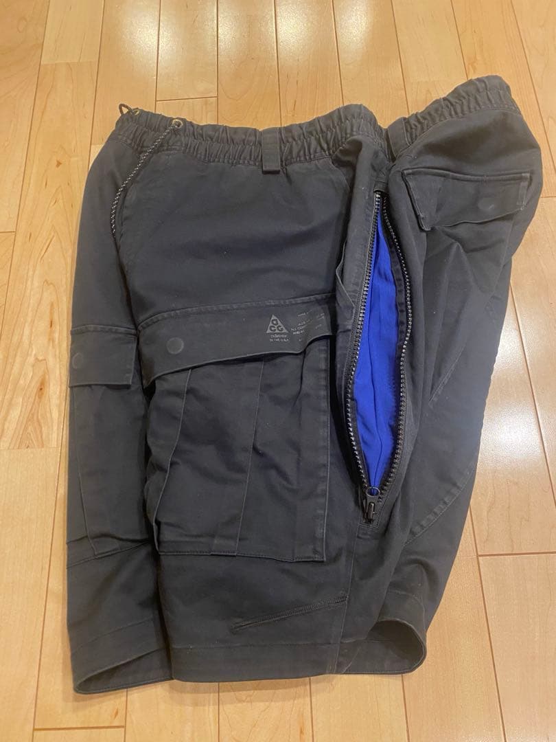 ナイキ NIKELAB ACG パンツ ショーツ ブラック 880981-010