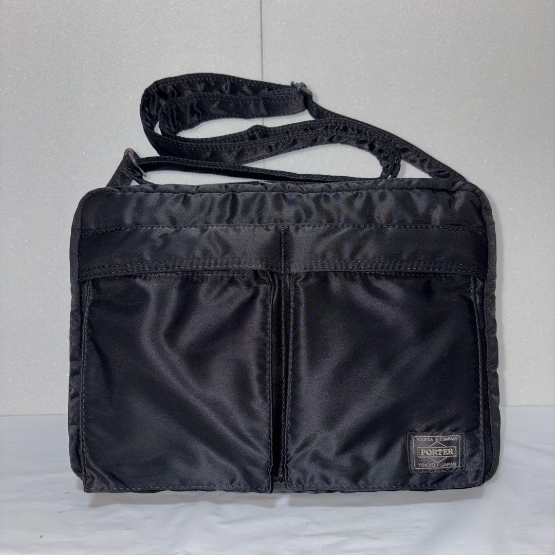 超美品✨廃盤 ポーター タンカーショルダーバッグ L 吉田カバン ブラック