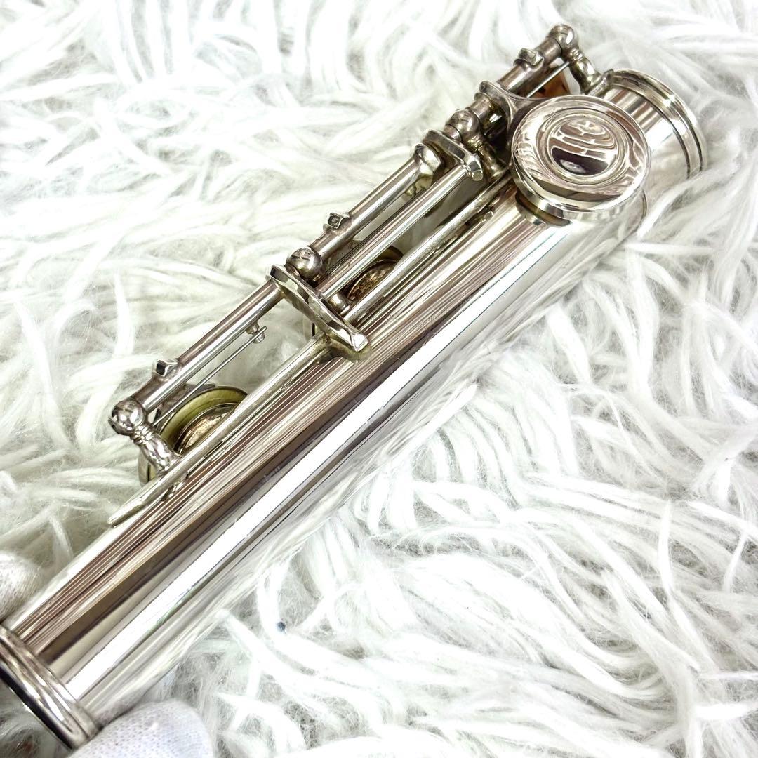✨美品✨管体銀製✨後期モデル✨ヤマハフルート YFL411 Eメカ