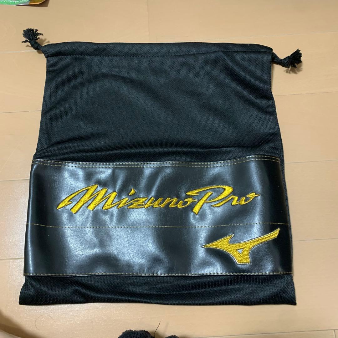 最最最終値下げ！！ミズノプロ　 軟式グローブ オレンジ　耕作印入り