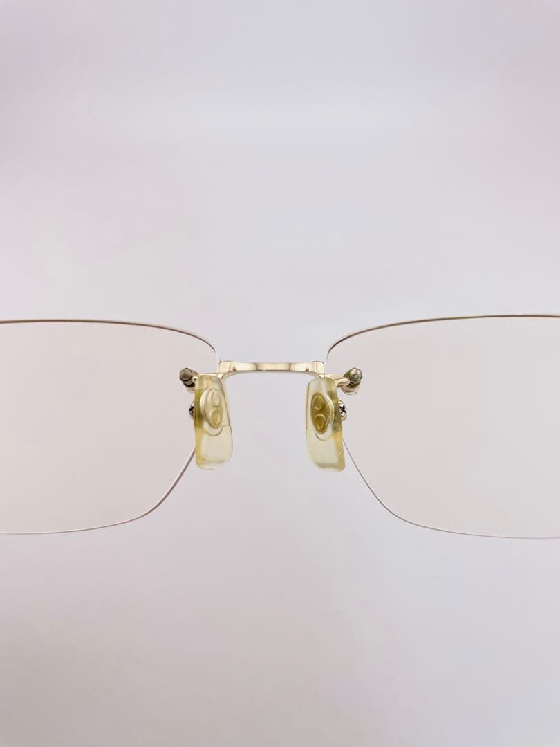 CHARMANT Line 日本製 ツーポイントメガネ 　チタン 最軽重 46