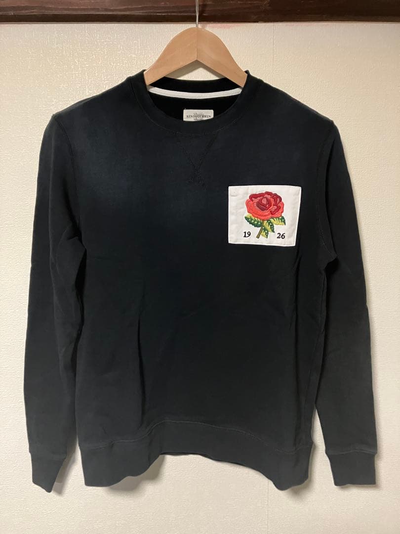 kent & curwen ケントアンドカーウェン スウェット ベッカム着 xs