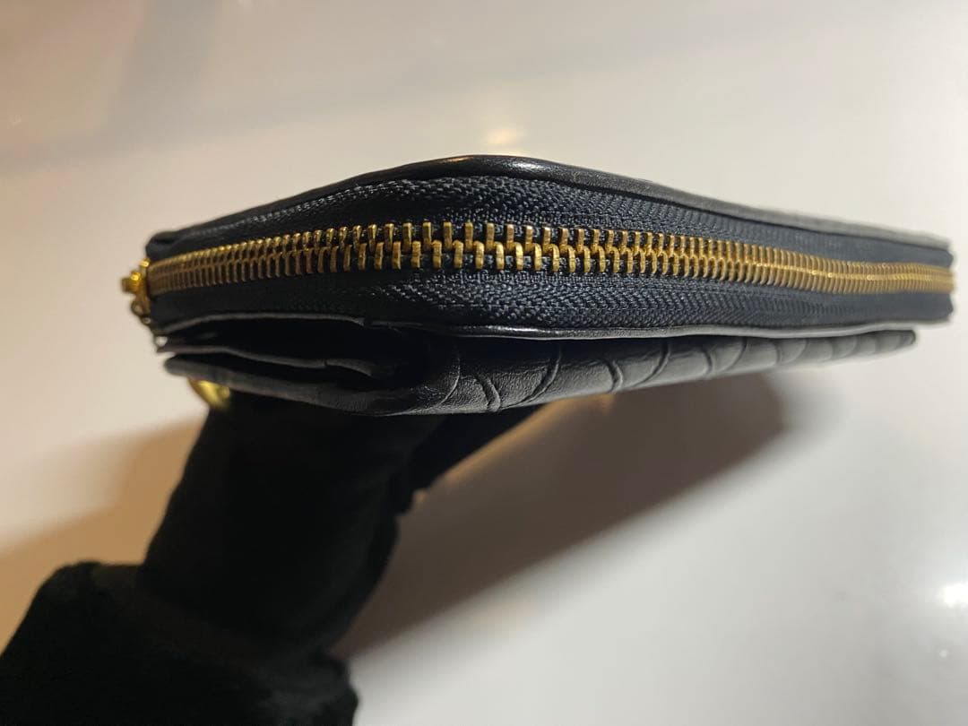 CHANEL ヴィンテージ長財布　黒