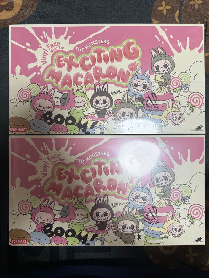 ポップマート ラブブ Exciting Macaron めいぐるみ 2セット