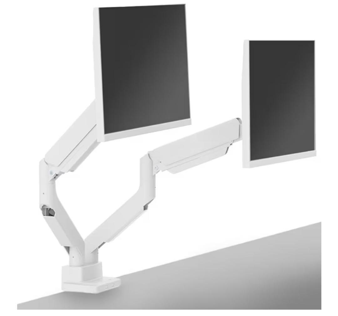 Pixio PS2D White モニターアーム 白