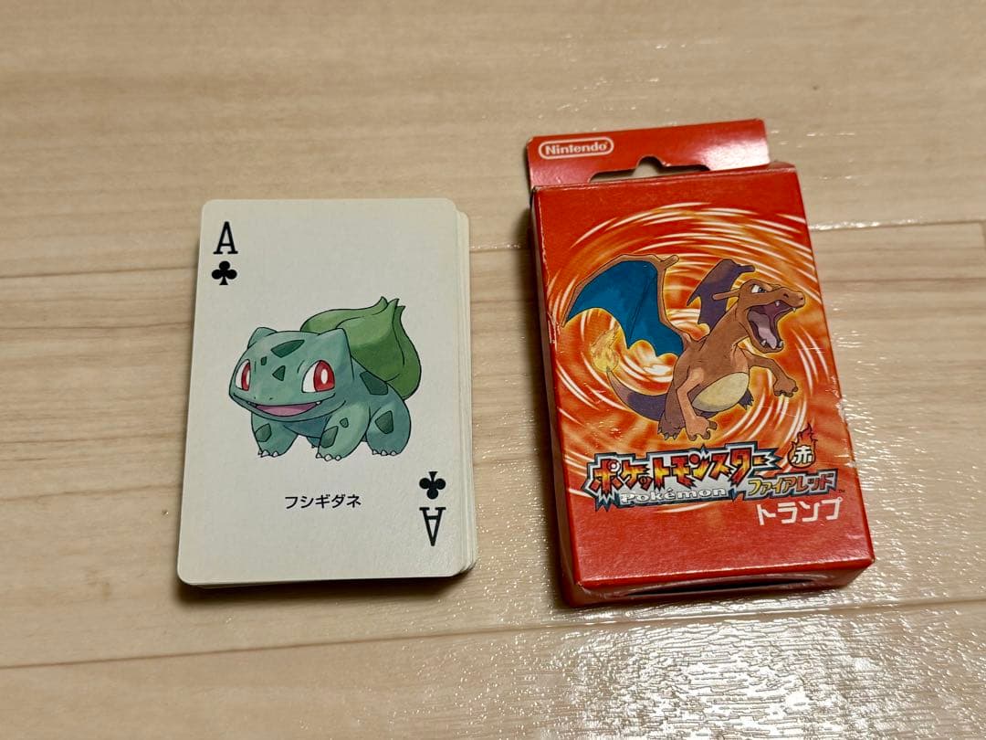 希少 ポケットモンスター ファイアレッド リーフグリーン トランプ 任天堂